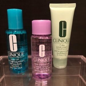 3 Travel Size Clinique